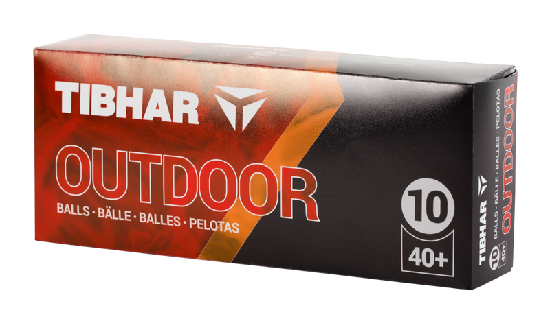 Tibhar Outdoor Bälle 10er Pack – Verpackung.