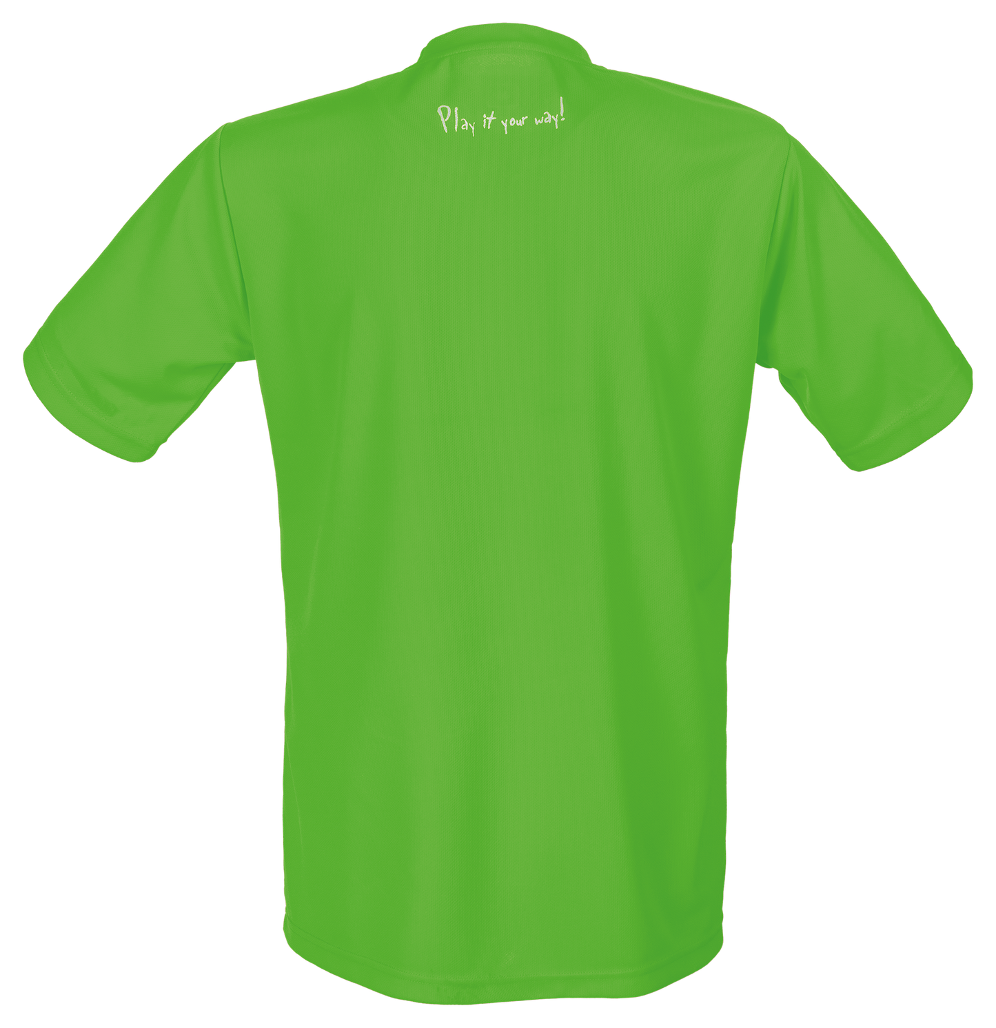 Tibhar Smash T-Shirt in Grün – Rückansicht.