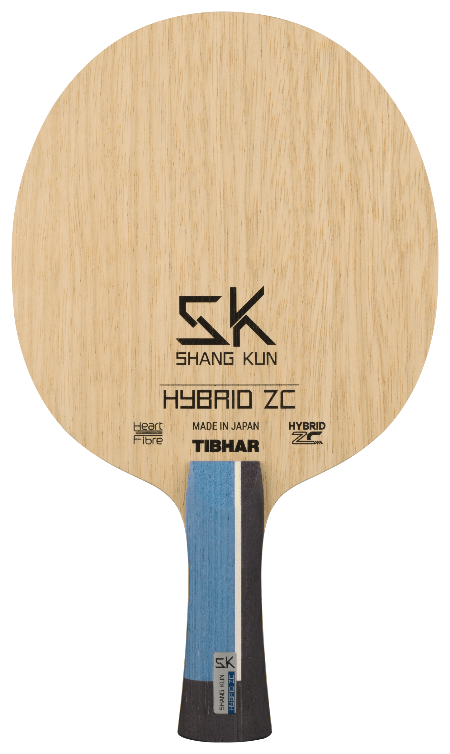 Tibhar Cedric Nuytinck Hybrid ZC Tischtennisholz Detailansicht.