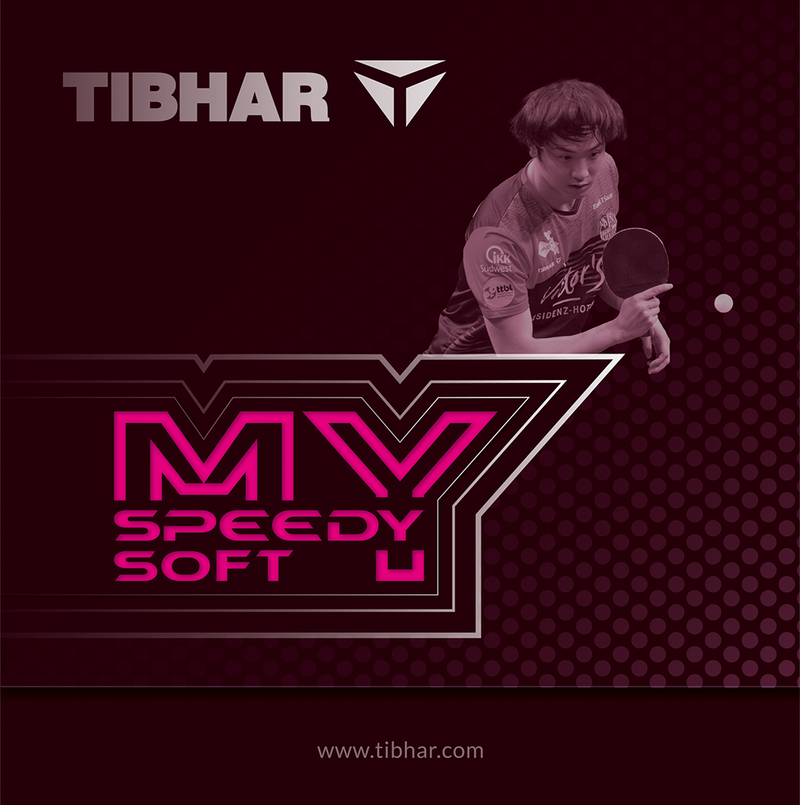 Tibhar Speedy Soft MY Tischtennisbelag.