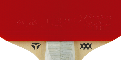 Tibhar XXX Orange Edition – Griffdetail.