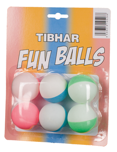 Tibhar Fun Balls zweifarbig.