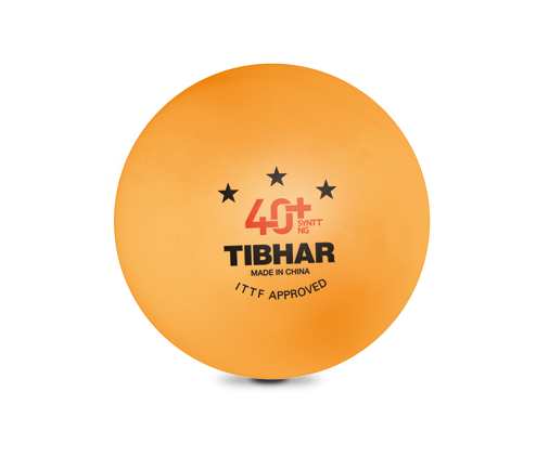 Tibhar ***40+ SynTT NG Tischtennisball in Orange.