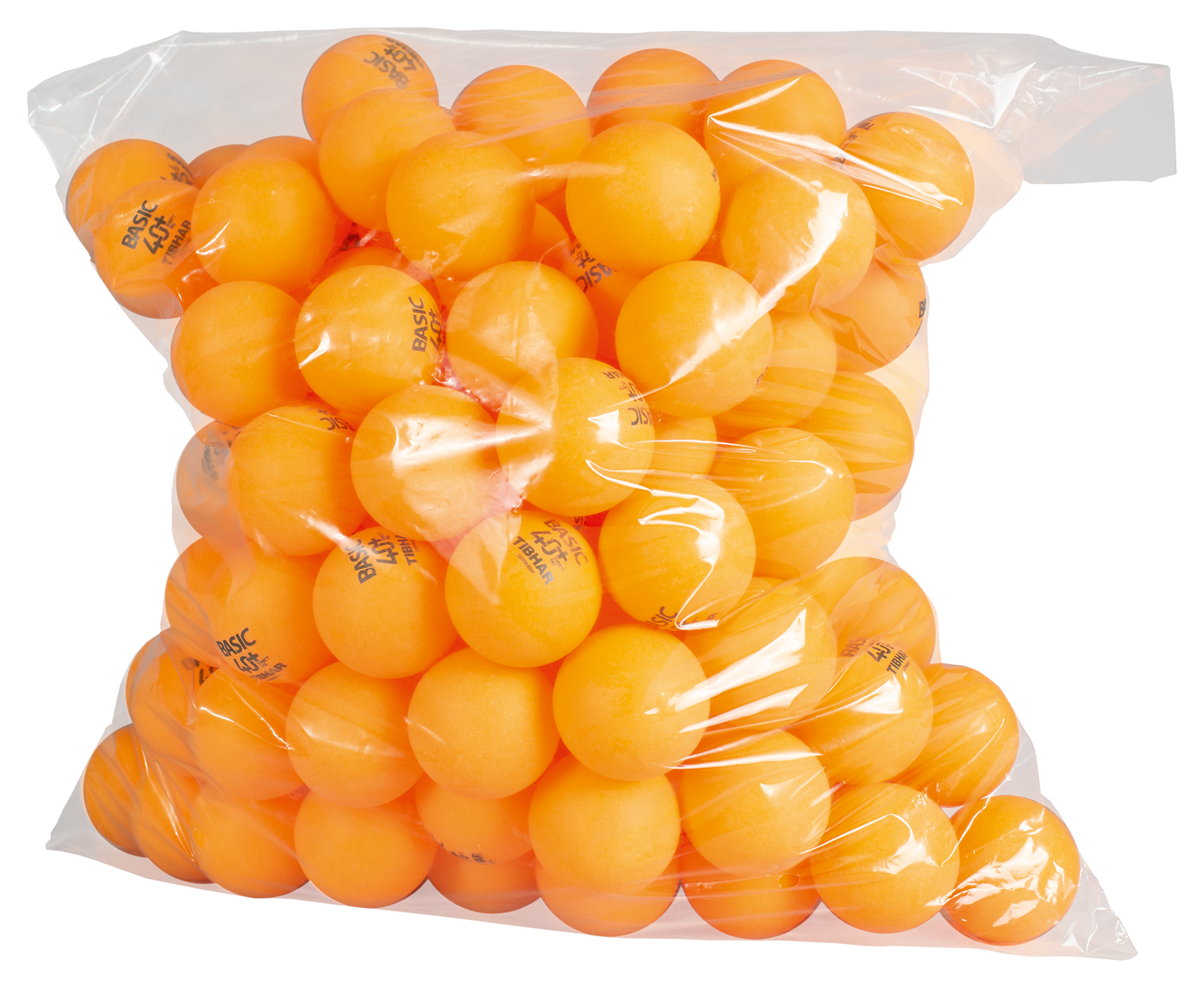 Tibhar BASIC 40+ SynTT NG 144er Pack – Verpackung in Orange.
