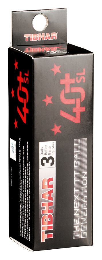 Tibhar ***40+ SL 3er Pack – Verpackung.