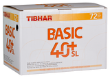 Tibhar BASIC 40+ SL 72er Pack – Verpackung.