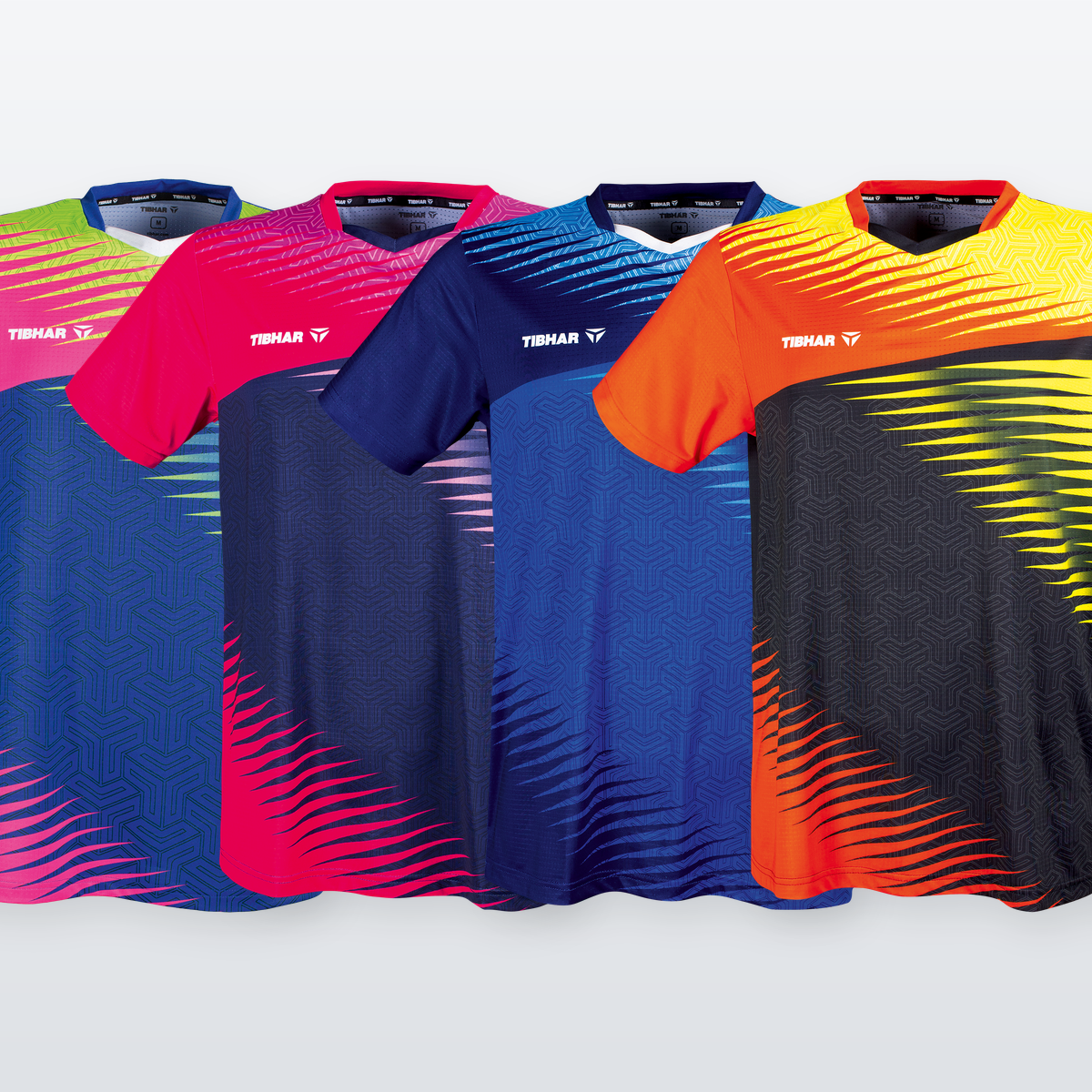 Tibhar Azur TT-Shirt – leichtes Funktionsshirt in knalligen Farben