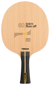 Tibhar Balsa Fibre OFF 60 Tischtennisholz Detailansicht.