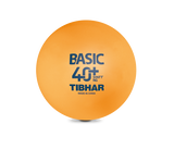 Tibhar BASIC 40+ SynTT NG Tischtennisball in Orange.