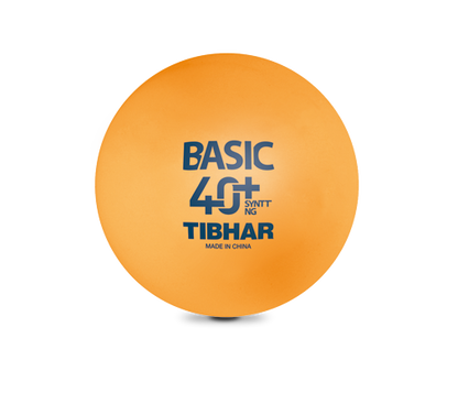 Tibhar BASIC 40+ SynTT NG Tischtennisball in Orange.