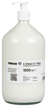 Tibhar Connext Pro 1000 ml Glasflasche mit Pumpverschluss