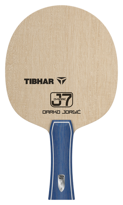 Tibhar Dynamic J7 Tischtennisholz Detailansicht.