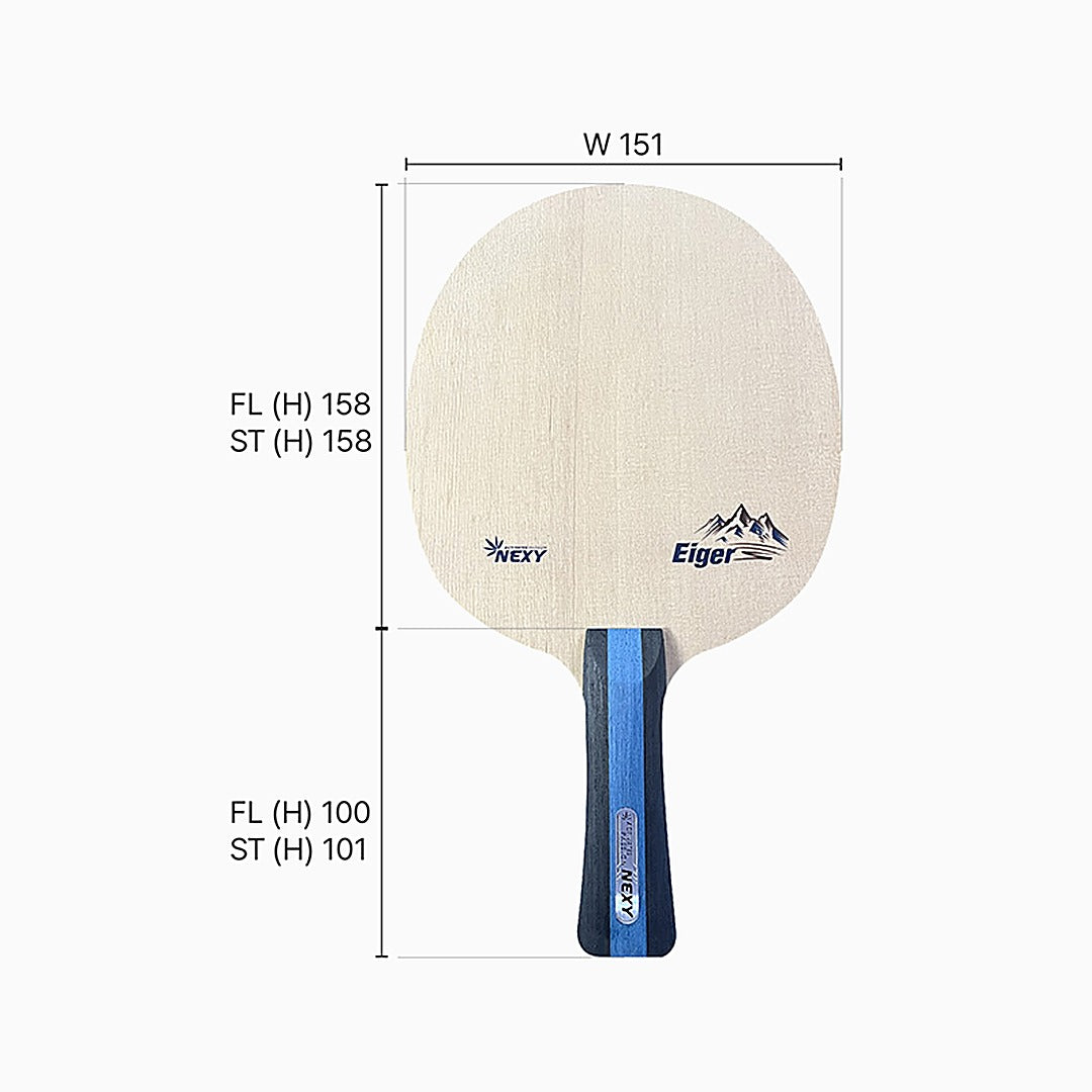 Nexy Eiger – Abmessungen 151 x 158 mm