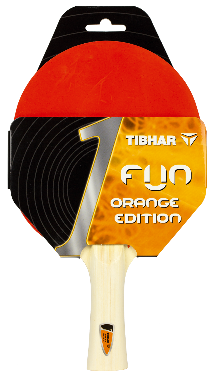 Tibhar Fun Orange Edition – Verpackung Vorderseite.