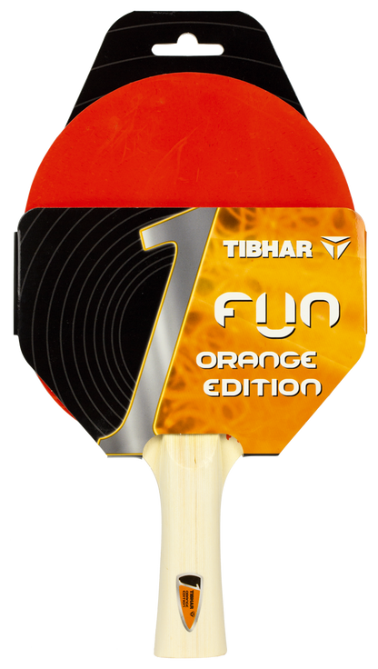 Tibhar Fun Orange Edition – Verpackung Vorderseite.