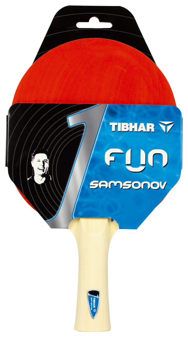 Tibhar Fun Samsonov – Verpackung Vorderseite.