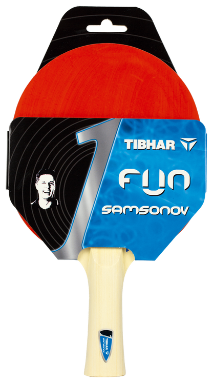 Tibhar Fun Samsonov – Verpackung Vorderseite.