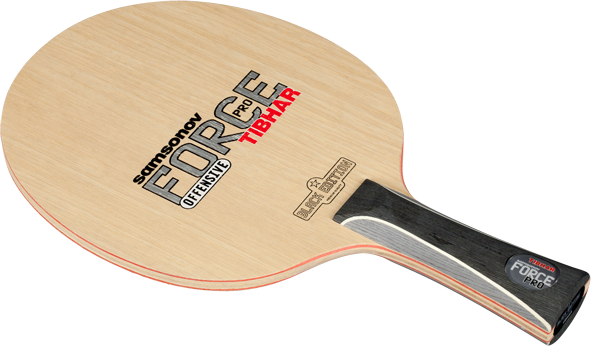 Tibhar Samsonov Force Pro Black Edition Tischtennisholz.