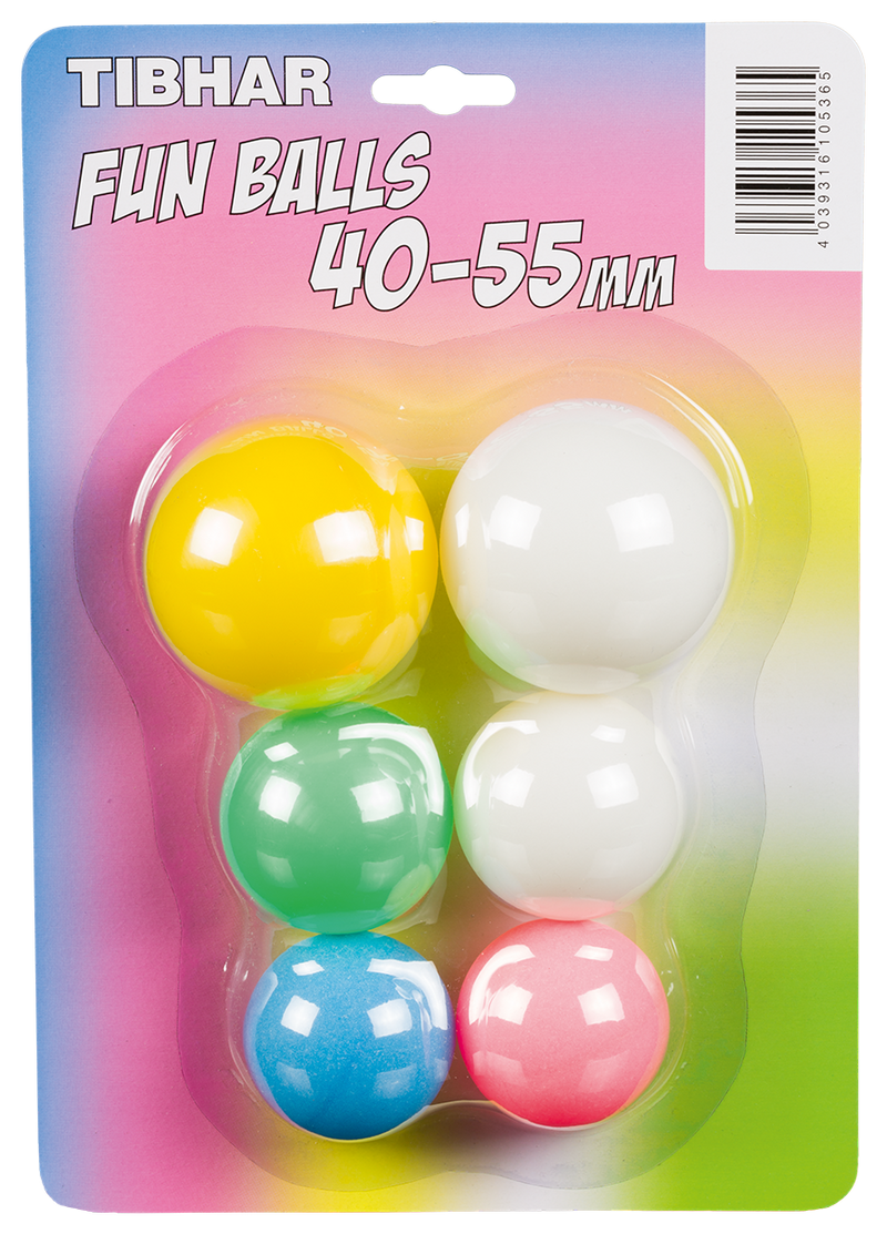 Tibhar Fun Balls 40-55 mm.