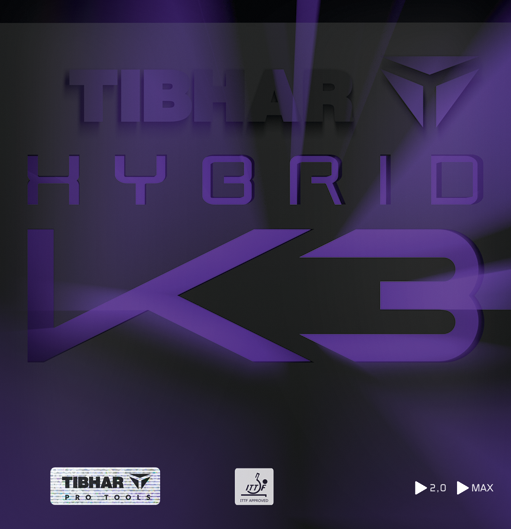 Tibhar Hybrid K3 Tischtennisbelag.
