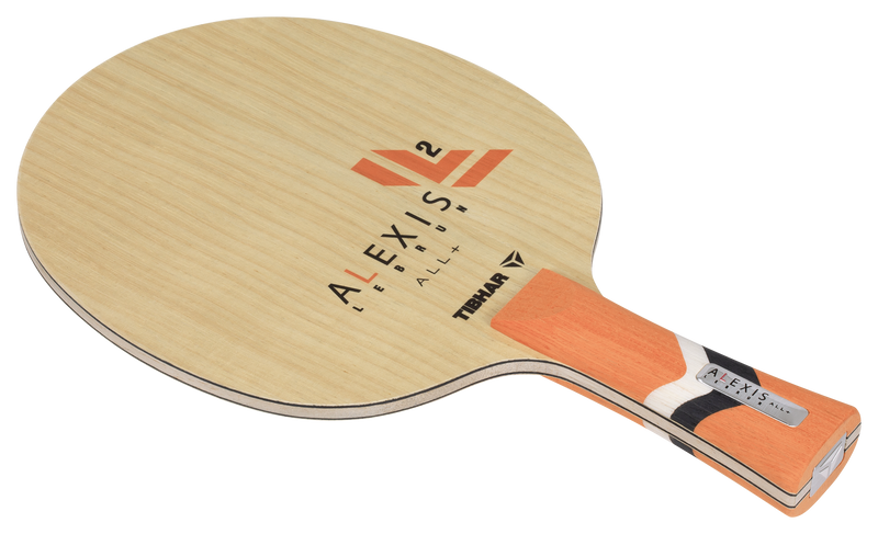 Tibhar Alexis Lebrun ALL+ Tischtennisholz – Konkaver Griff.