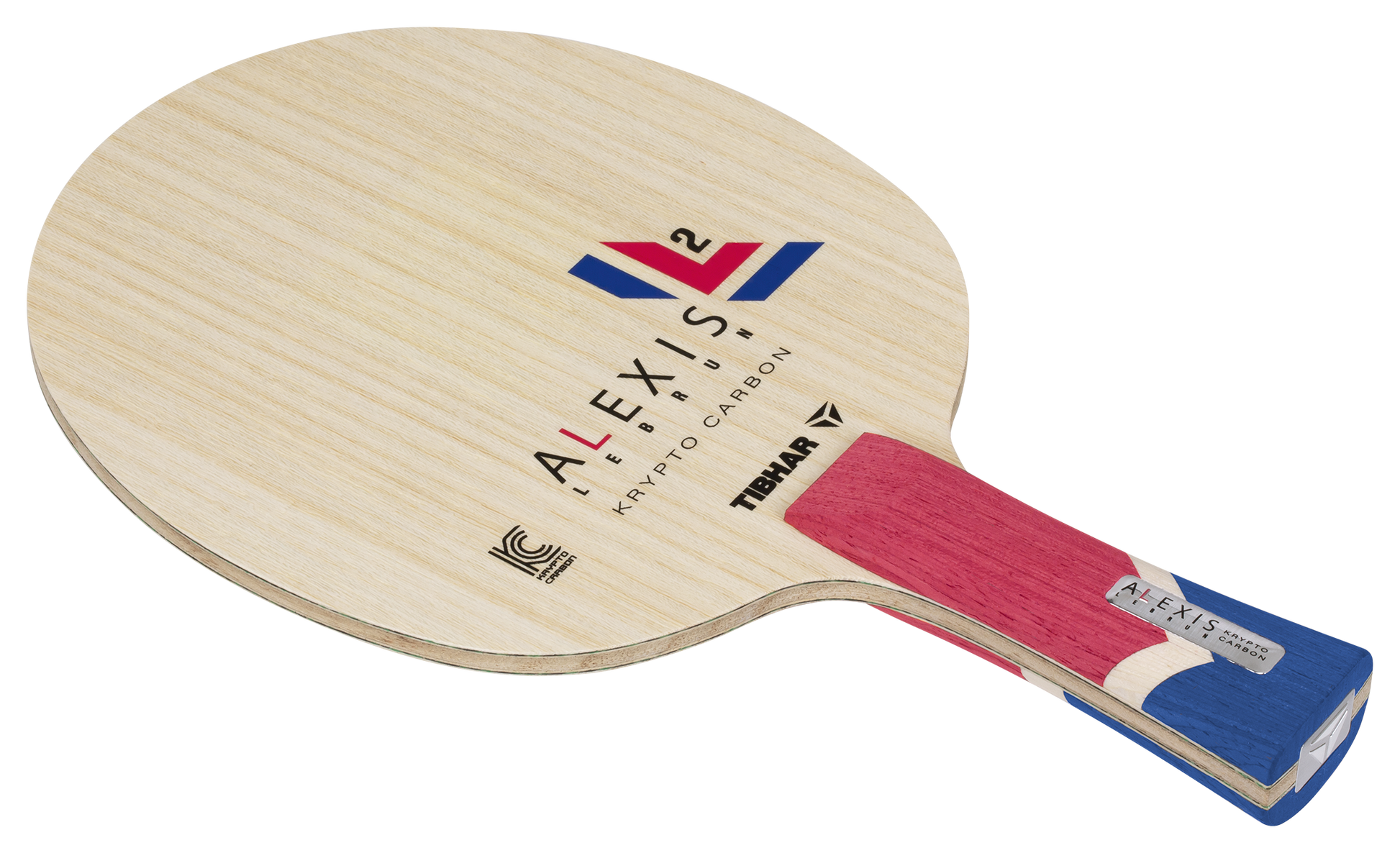 Tibhar Alexis Lebrun Krypto Carbon Tischtennisholz – Konkaver Griff.