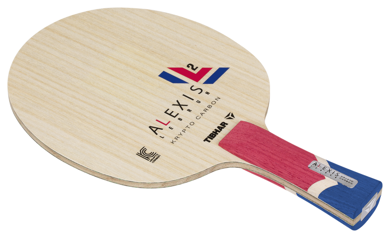 Tibhar Alexis Lebrun Krypto Carbon Tischtennisholz – Konkaver Griff.