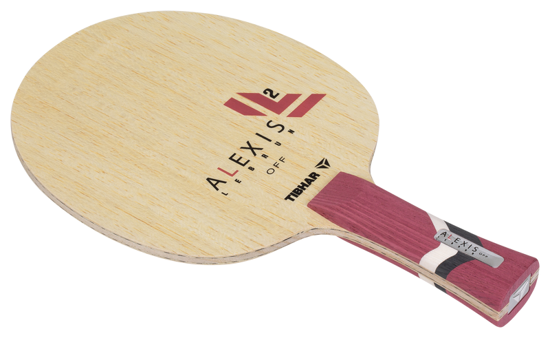 Tibhar Alexis Lebrun OFF Tischtennisholz – Konkaver Griff.