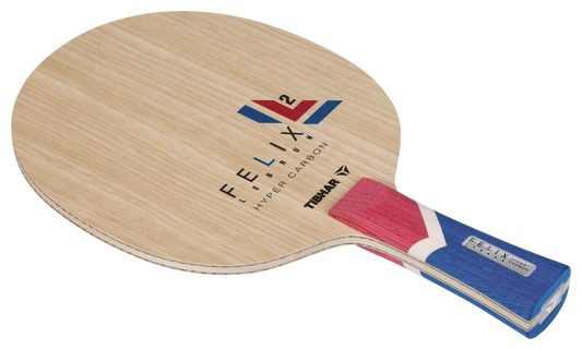 Tibhar Félix Lebrun Hyper Carbon Tischtennisholz – Konkaver Griff.