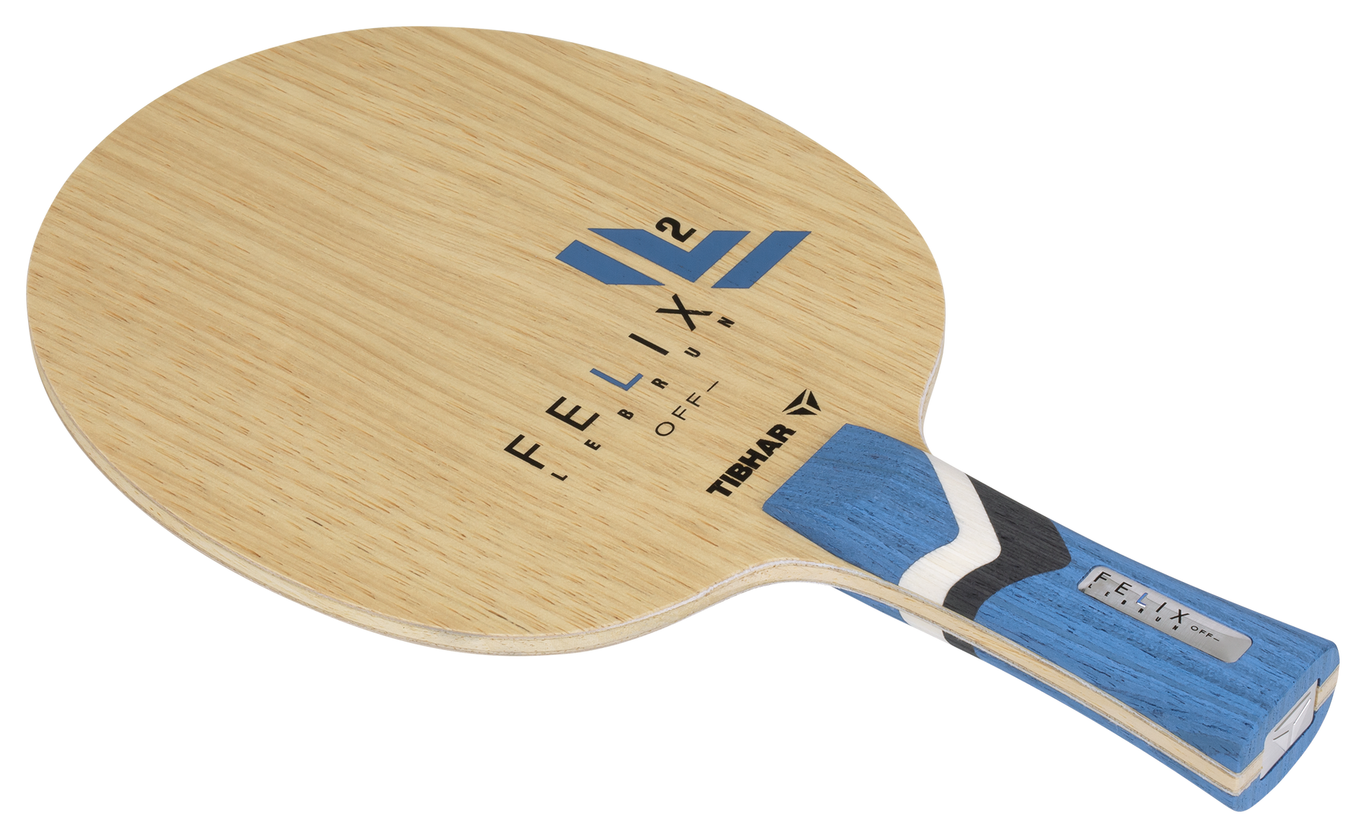 Tibhar Félix Lebrun OFF- Tischtennisholz – Konkaver Griff.