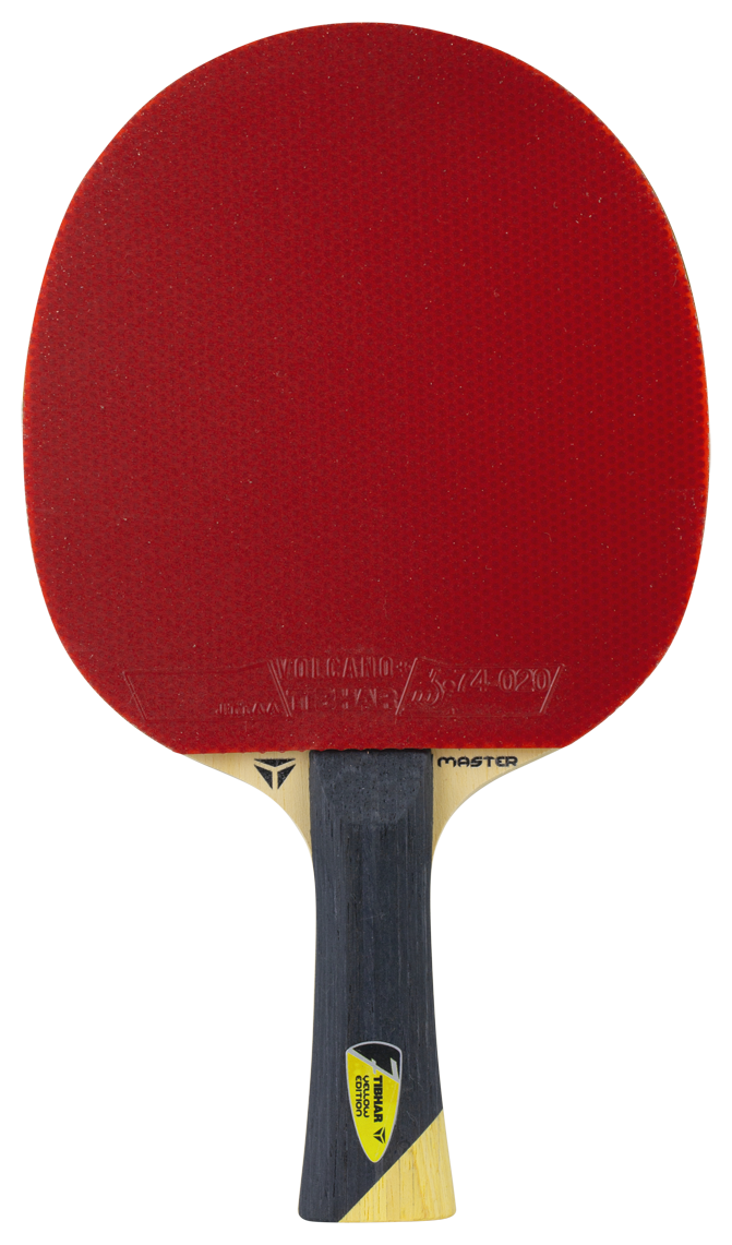 Tibhar Master Yellow Edition Komplettschläger – Vorderseite.