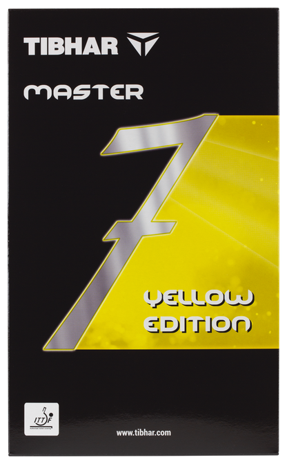 Tibhar Master Yellow Edition – Verpackung Vorderseite.