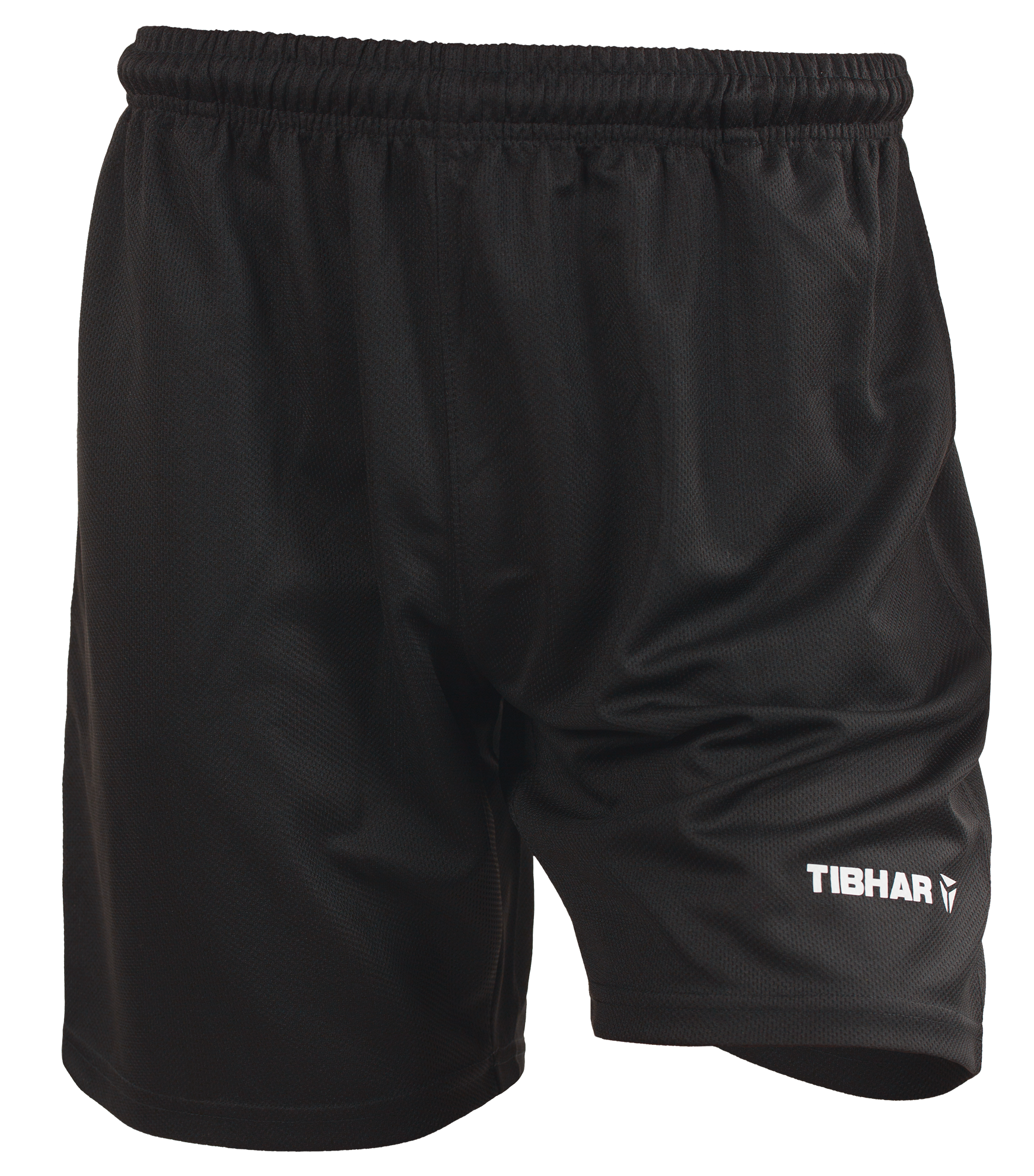 Tibhar Mundo Shorts in Schwarz – leichte Tischtennis-Shorts.