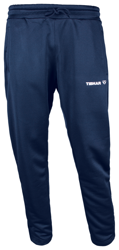 Tibhar Tracksuit Mundo Hose in Marine, Vorderansicht.