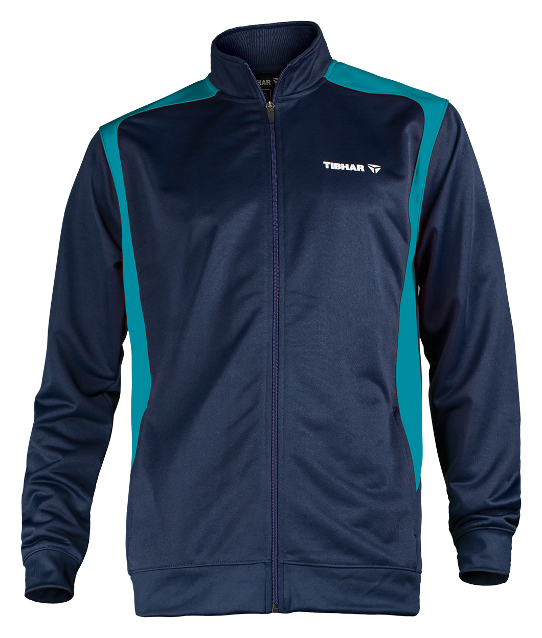 Tibhar Tracksuit Mundo Jacke in Marine/Petrol.