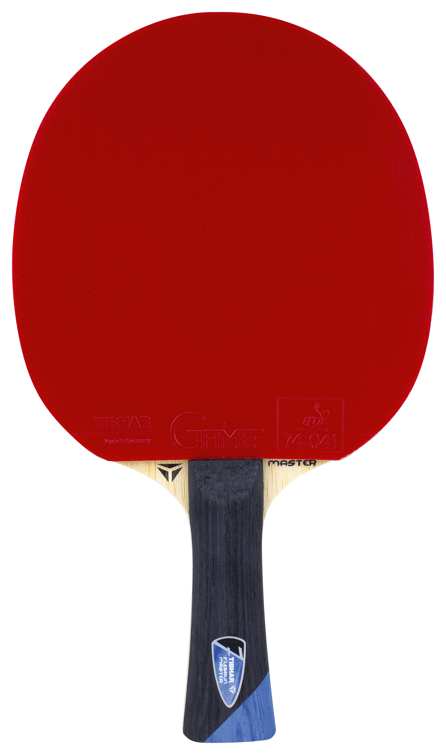Tibhar Master Félix Lebrun Komplettschläger – Vorderseite.