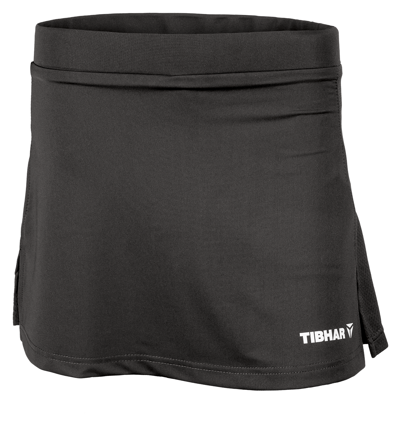 Tibhar Mundo Skort in Schwarz – Damen-Tischtennisrock mit integrierter Hose.