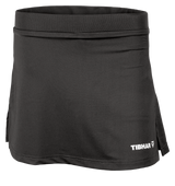 Tibhar Mundo Skort in Schwarz – Damen-Tischtennisrock mit integrierter Hose.