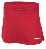 Tibhar Mundo Skort in Rot – Damen-Tischtennisrock mit integrierter Hose.