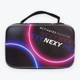Nexy Neon Square Hardcase Schlägerhülle, Vorderansicht mit Tragegriff