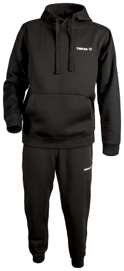 Tibhar Nero – Hoodie und Jogginghose aus Baumwolle im Outfit-Look.