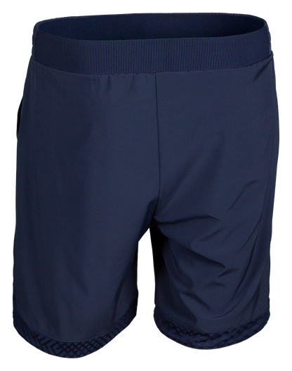 Tibhar Osmium France Shorts in Marine – Rückansicht.
