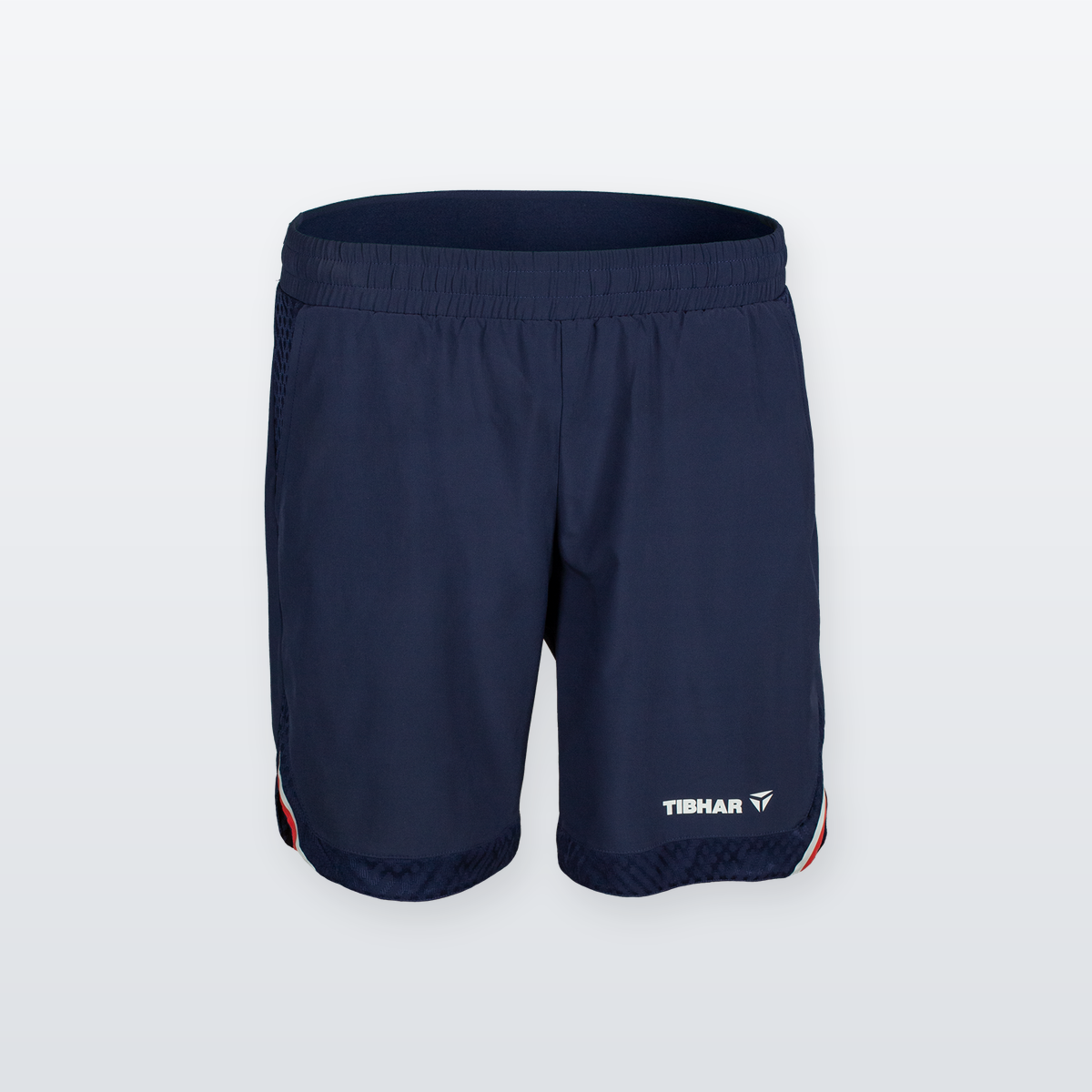 Tibhar Osmium France Shorts – Nationalfarben, maximale Beinfreiheit