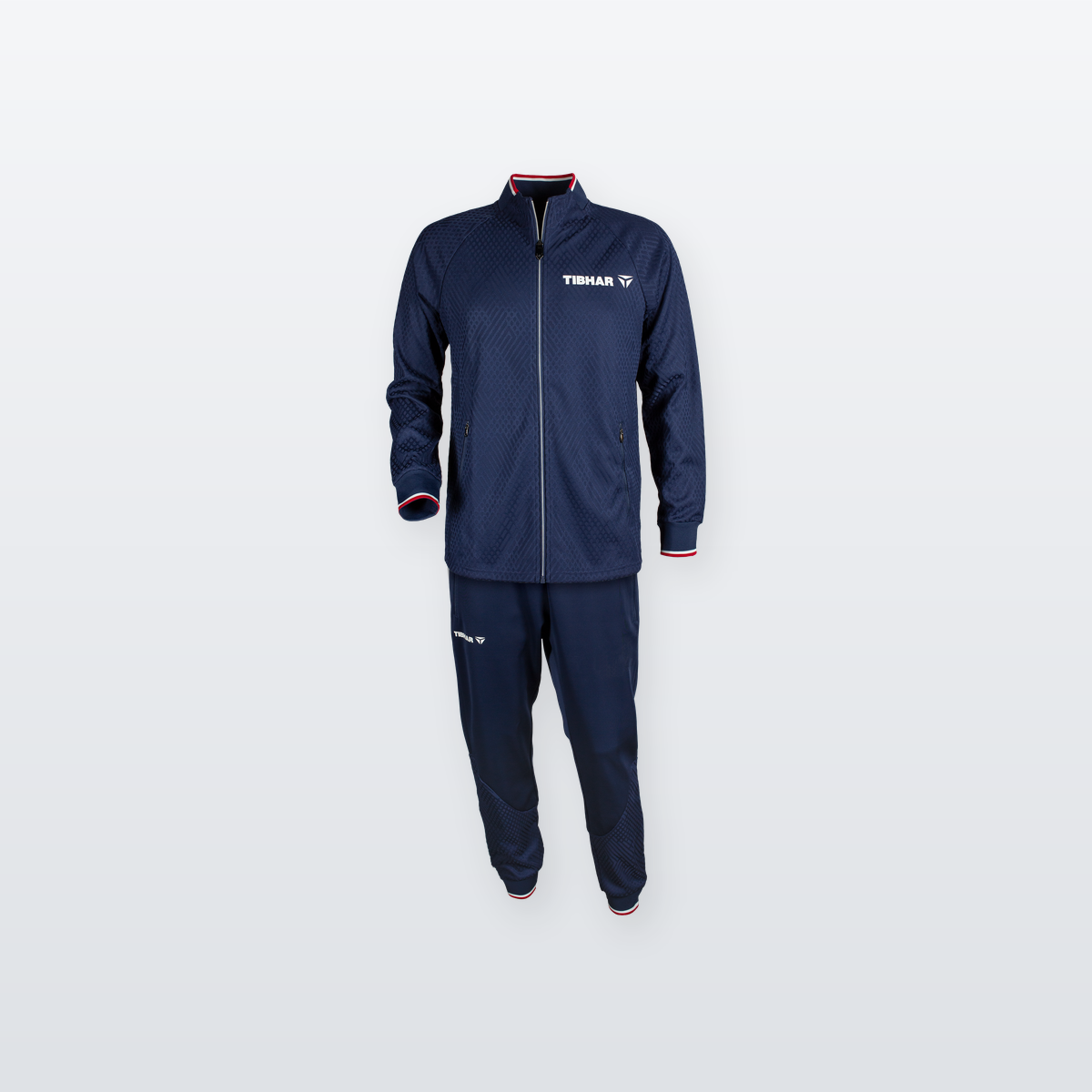 Tibhar Osmium France Trainingsanzug – Nationalmannschafts-Look
