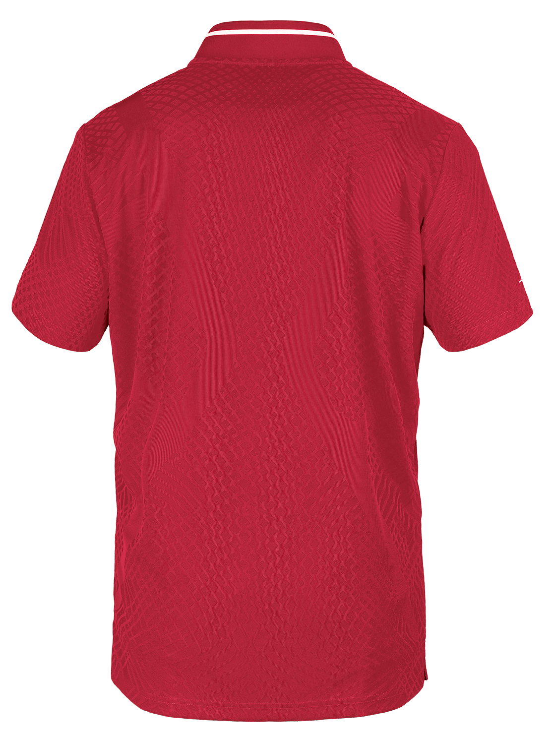 Tibhar Osmium Hemd in Rot – Rückansicht.
