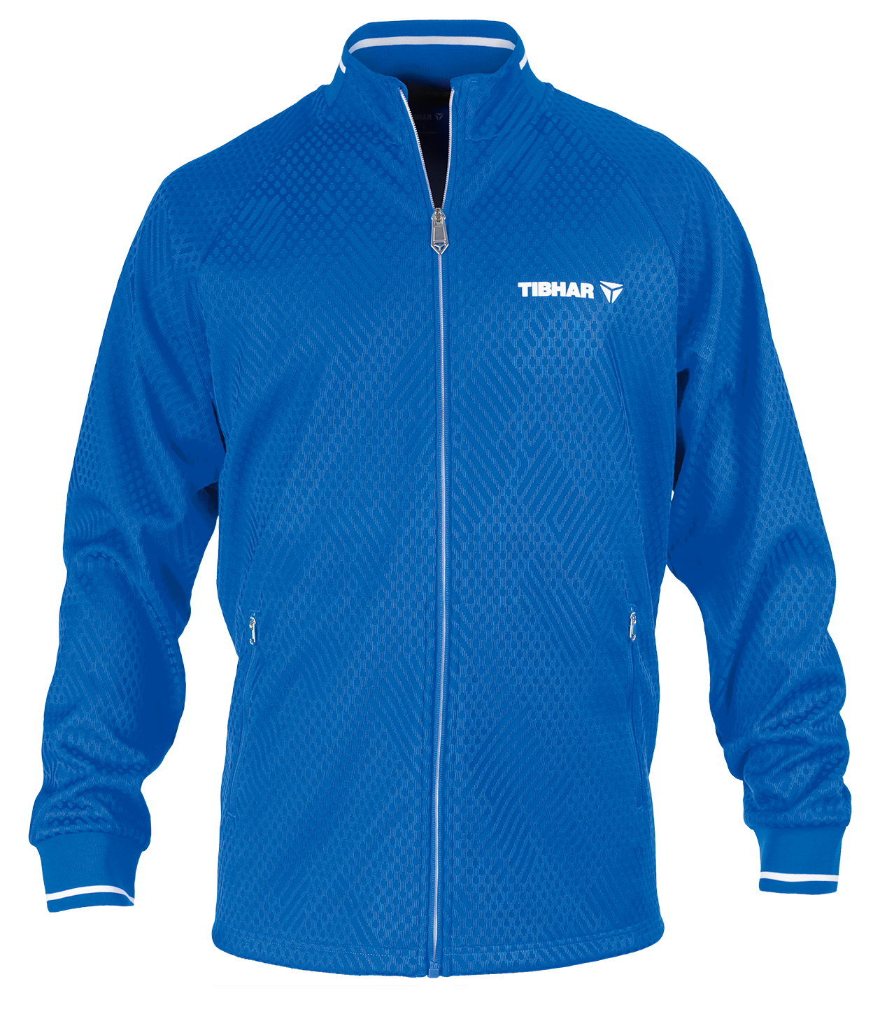 Tibhar Tracksuit Osmium Jacke in Blau.