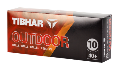 Tibhar Outdoor Bälle 10er Pack – Verpackung.