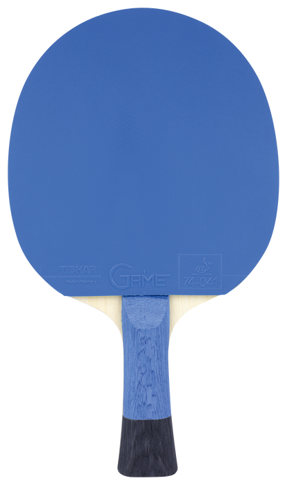 Tibhar Pro Blue Edition Komplettschläger – Rückseite.