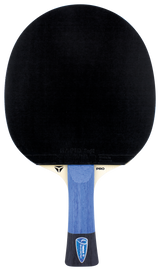 Tibhar Pro Blue Edition Komplettschläger – Vorderseite.