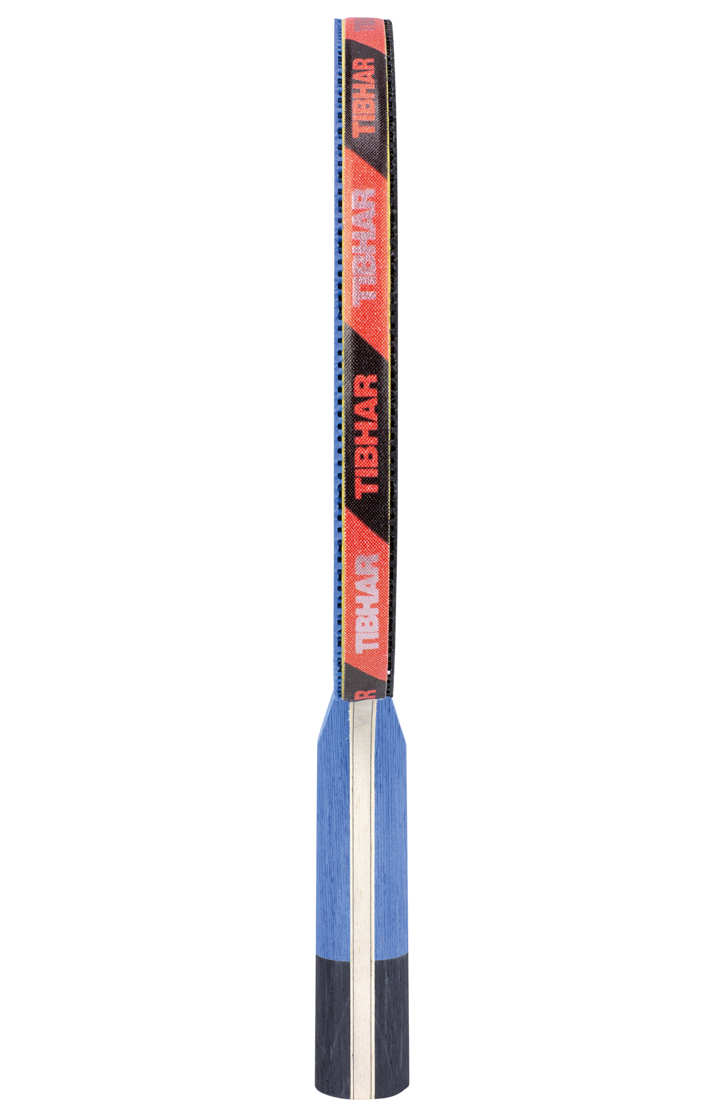 Tibhar Pro Blue Edition Komplettschläger – Seitenansicht.